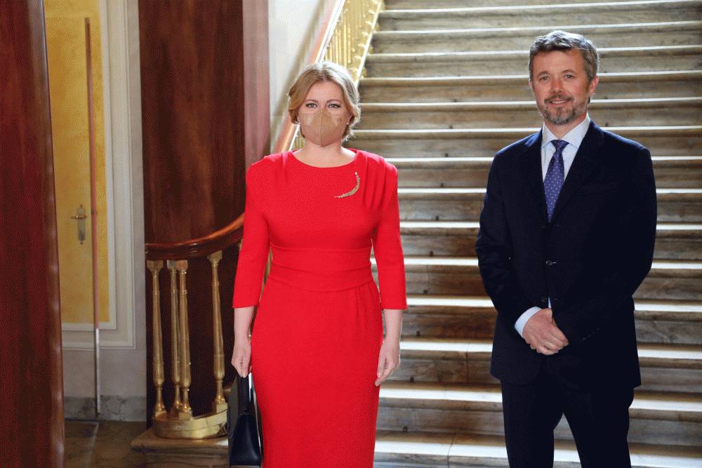 President meets Danish Prince Frederik