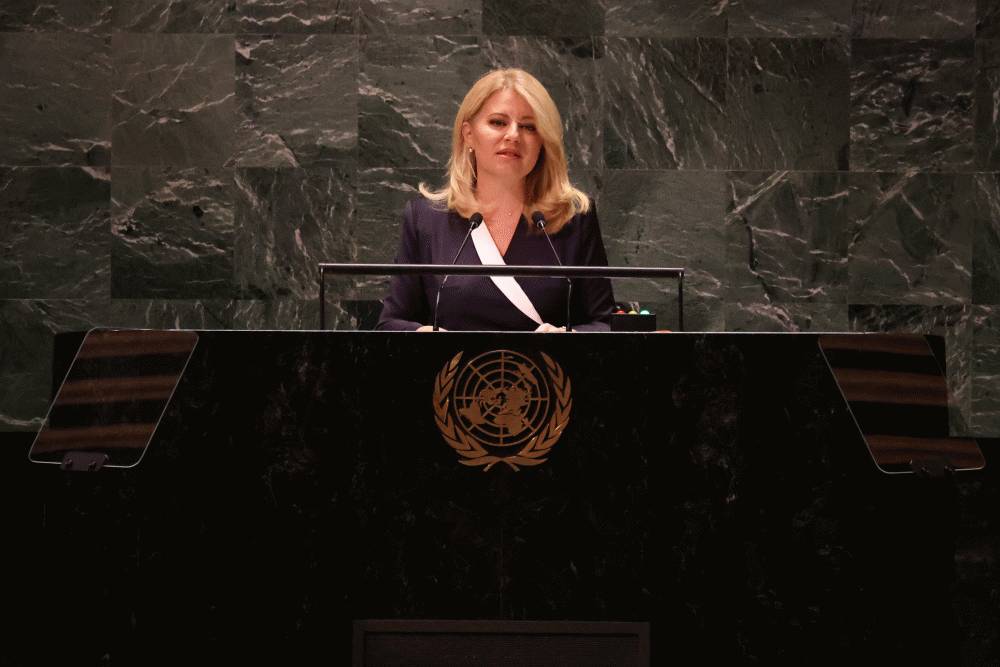 President speaks at UN General Assembly