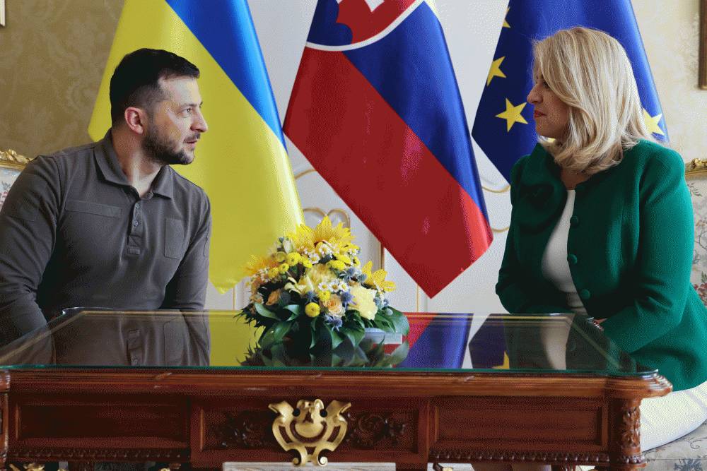 President Volodymyr Zelensky thanks Slovakia for its support