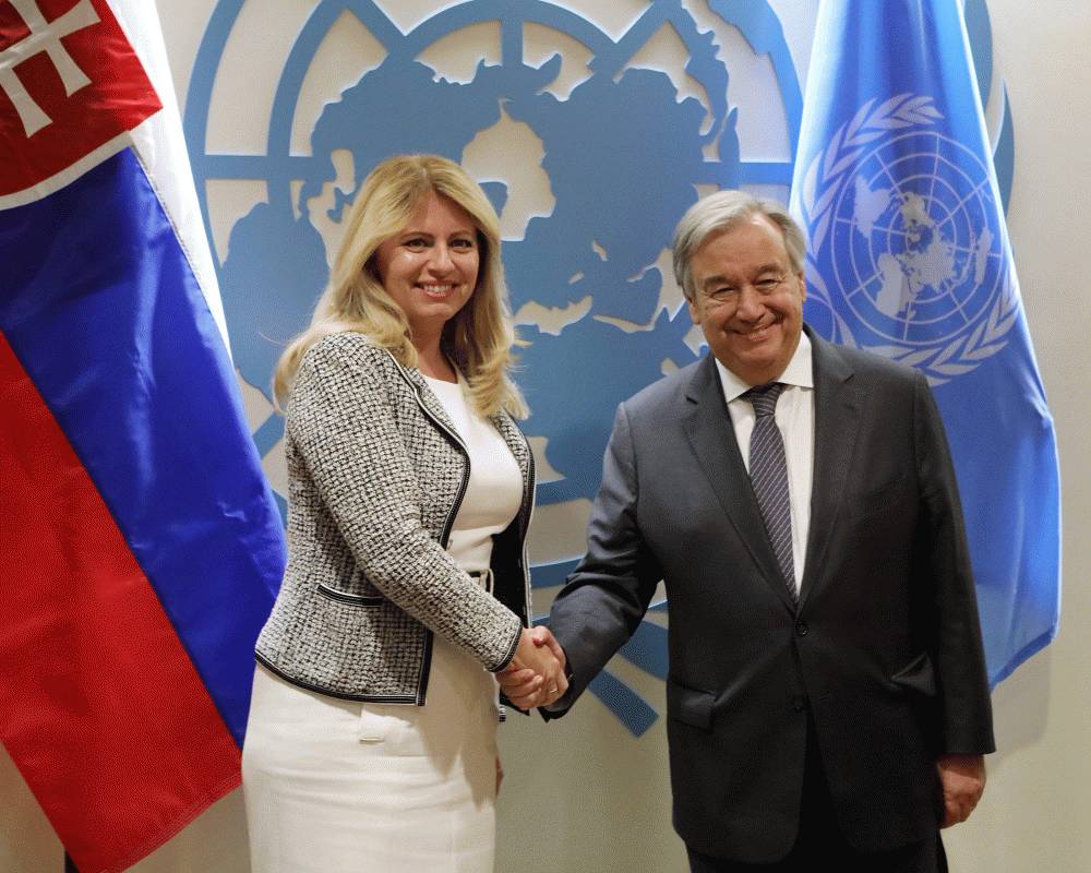 The president spoke with the UN Secretary-General, António Guterres