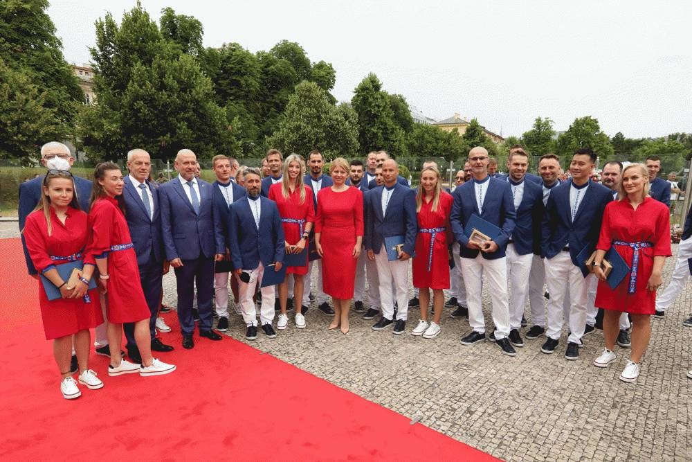 Olympians and Paralympians Take Olympic Oath before Travelling to Tokyo