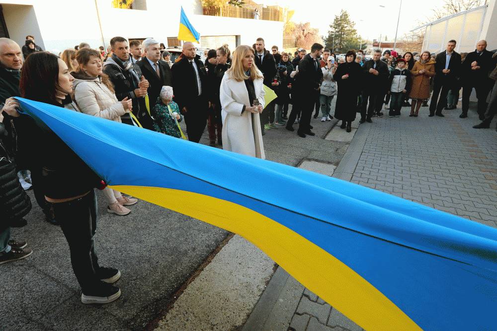 President Honours Victims of the War in Ukraine